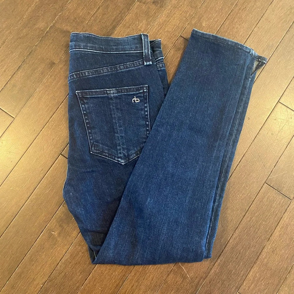 Rag & Bone Capri Jeans size 25/23L dark wash - Picture 7 of 7